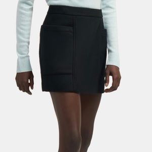 NWT Theory Weekend Midi Skirt in Wool